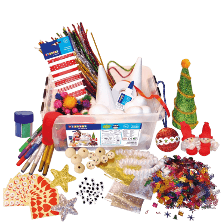 Speeldoos Creabox Kerstmis Thema - 970 stuks
