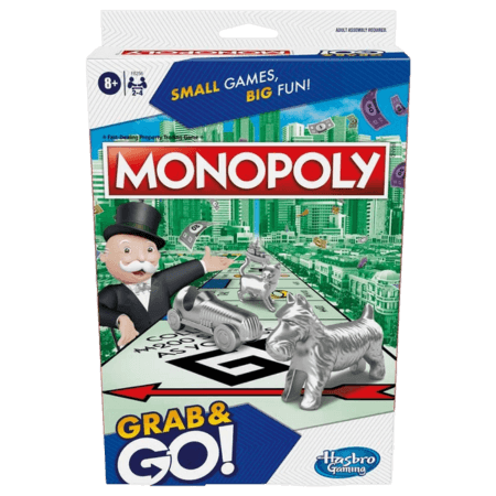Hasbro Monopoly Grab & Go Reisspel
