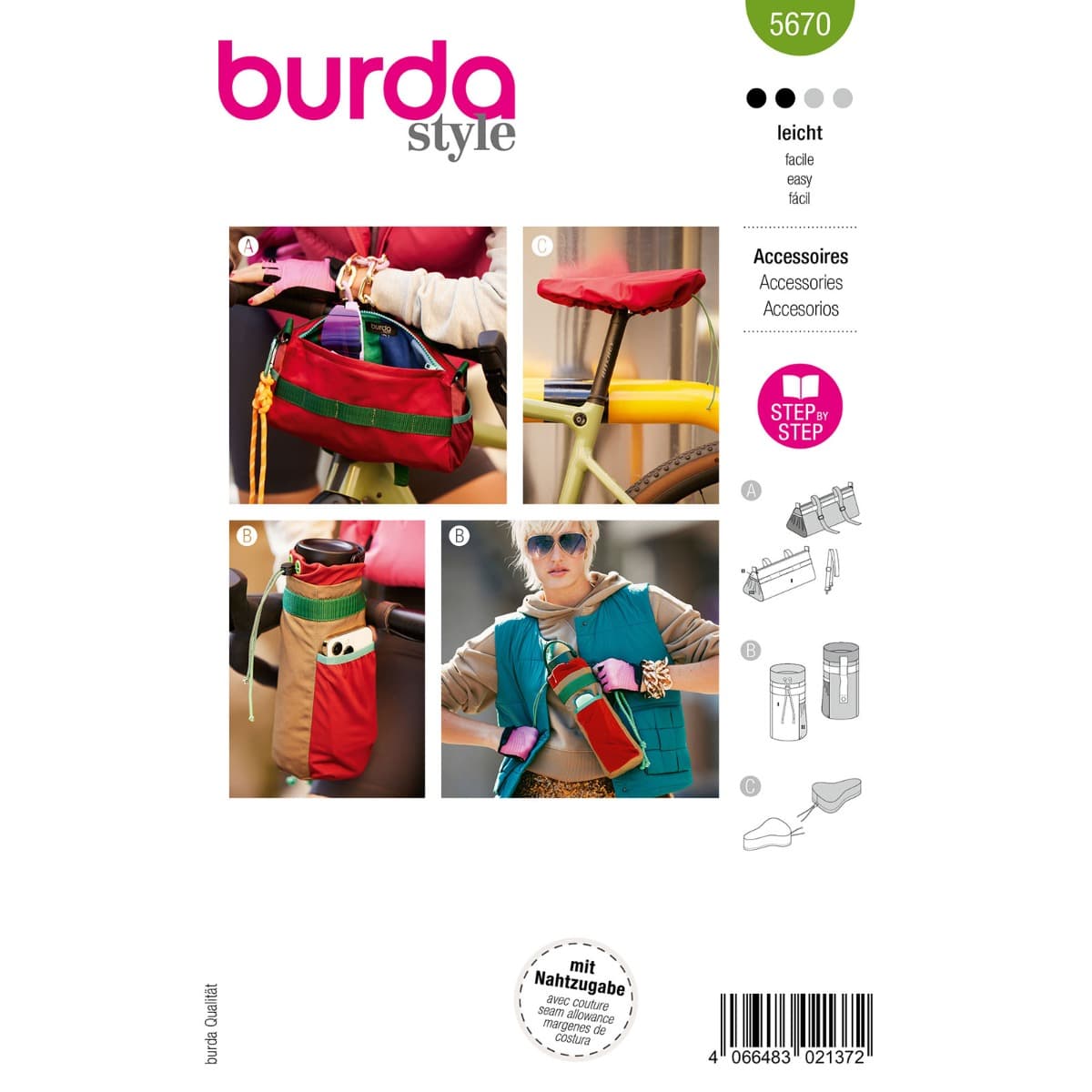 Accessoires, Burda 5670 -  309950200715966 - multi