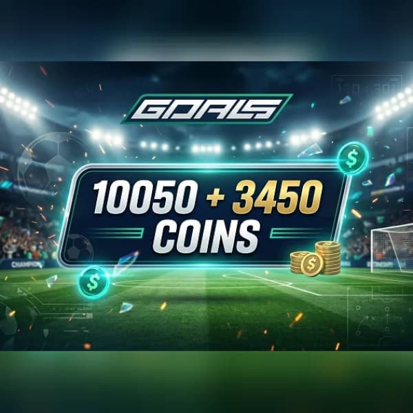 GOALS - 10050 +3450 Coins Direct Top-Up - GLOBAL