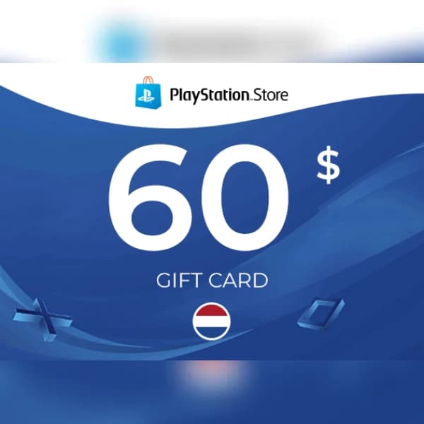 PlayStation Gift Card 60 EUR - NETHERLANDS