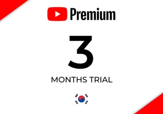 YouTube Premium 3 Months Trial Key - SOUTH KOREA