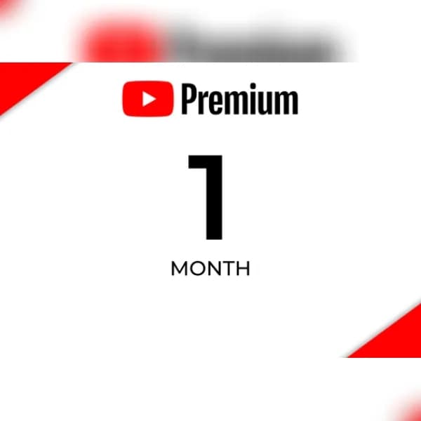 YouTube Premium 1 Month Subscription - GLOBAL