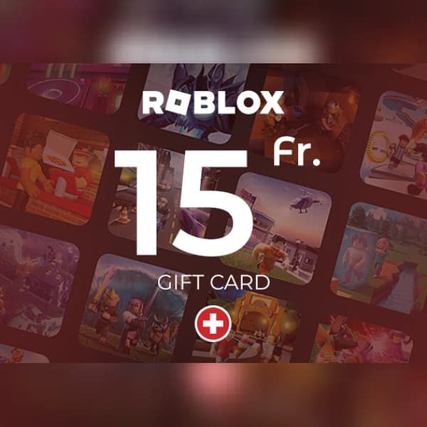 Roblox Card 15 CHF Key - SWITZERLAND