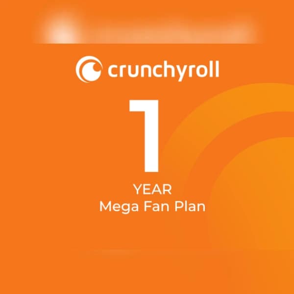 Crunchyroll Mega Fan Plan 1 Year Global TV Key - GLOBAL