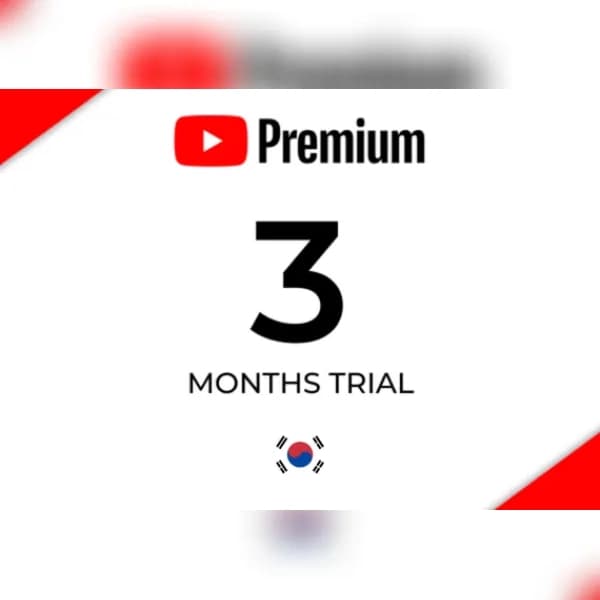 YouTube Premium 3 Months Trial Key - SOUTH KOREA