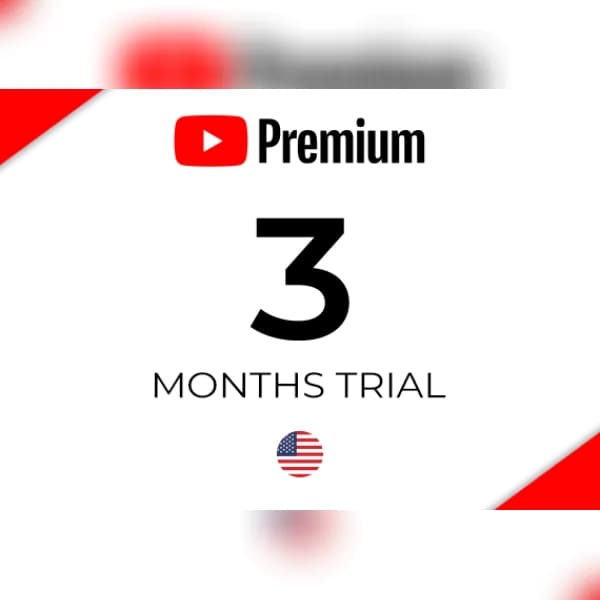 YouTube Premium 3 Months Trial Key - UNITED STATES