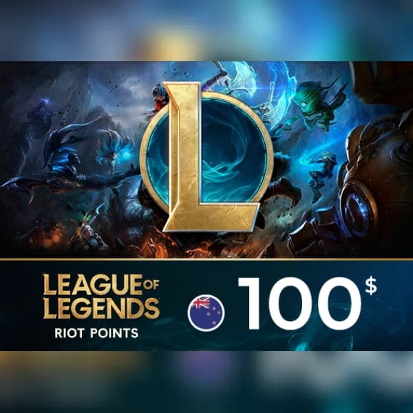 League of Legends Riot Point 100 AUD Key - ASIA/OCEANIA