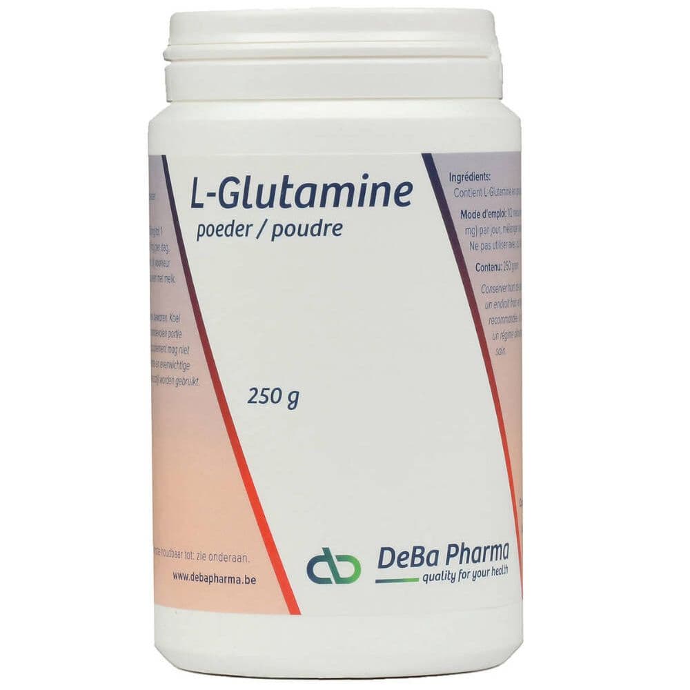 DeBa Pharma L-Glutamine Oplosbaar Poeder 250