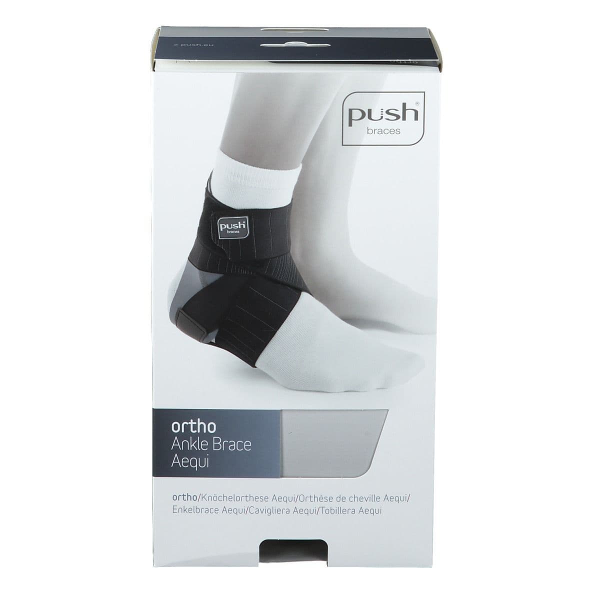 Push Ortho Enkelorthese Aequi Rechts 27-31cm T1 1 Verband(en)