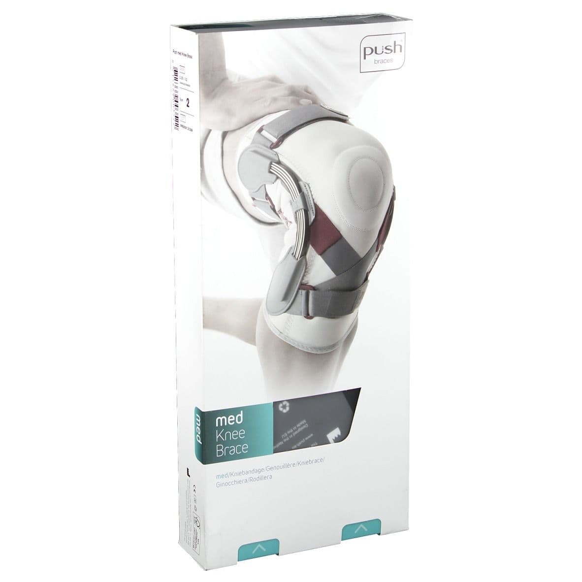 Push Med Kniebrace Links/Rechts 31-34Cm T2 1 Verband(en)