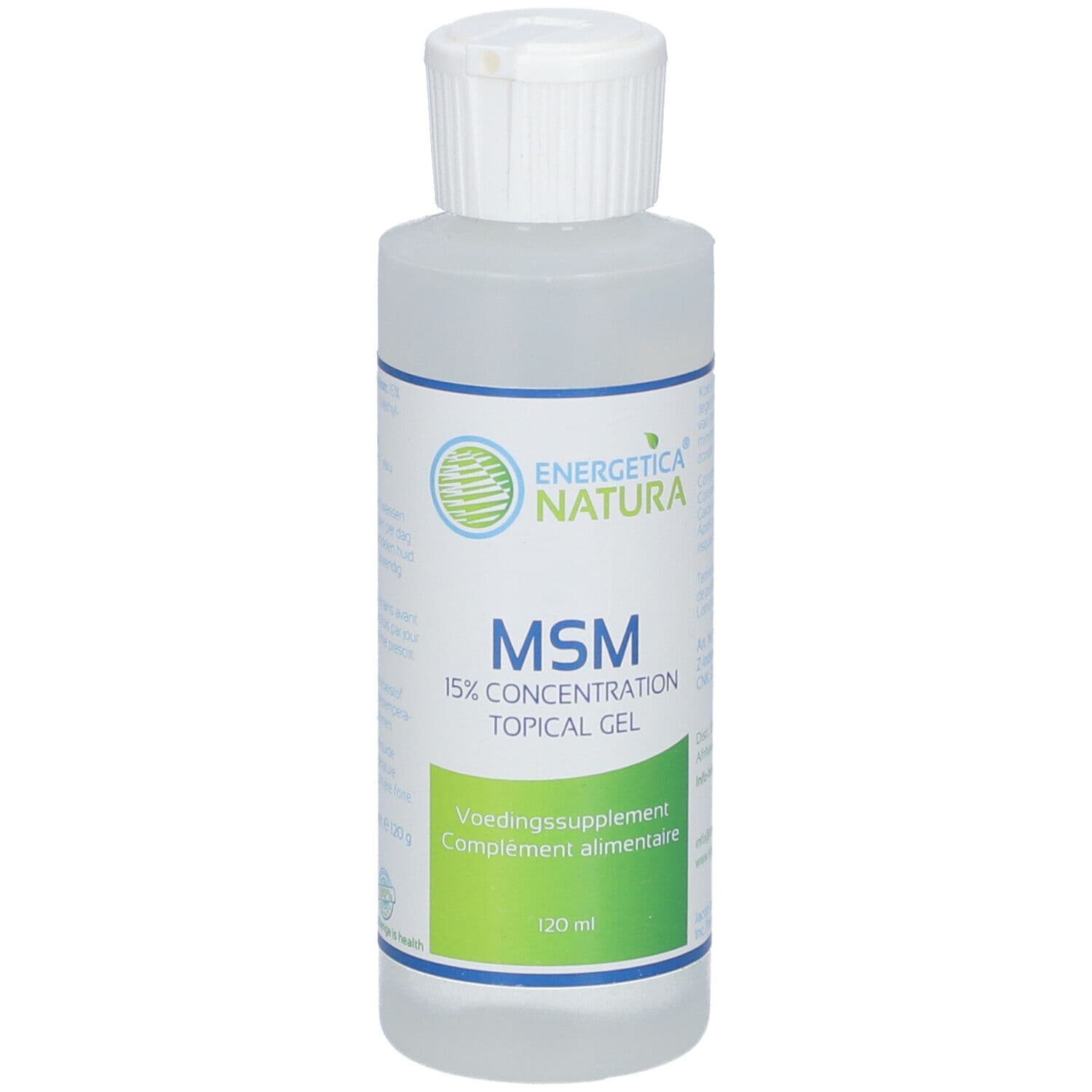 Msm 15% Topical Gel 120