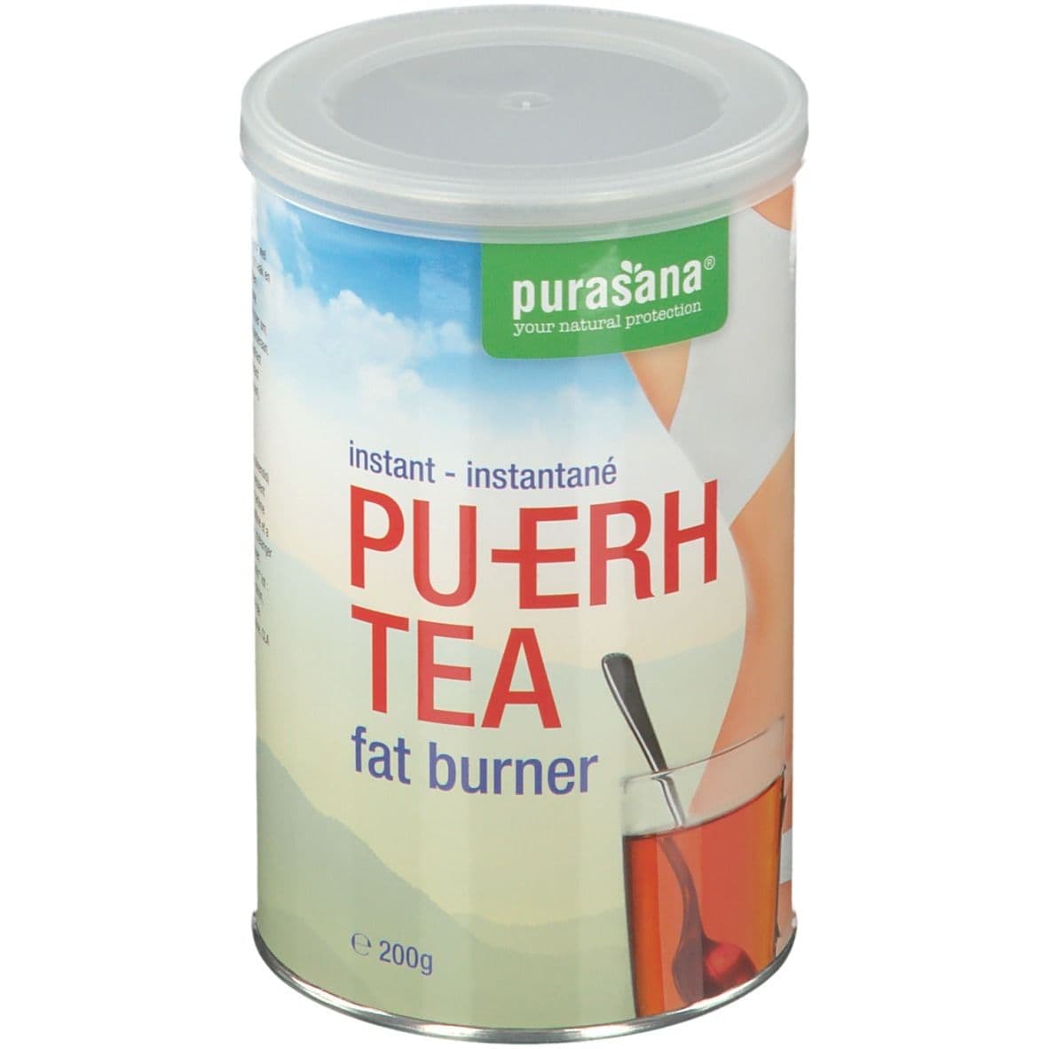 Purasana® Pu-Erh Tea Instant 200 g Instant thee