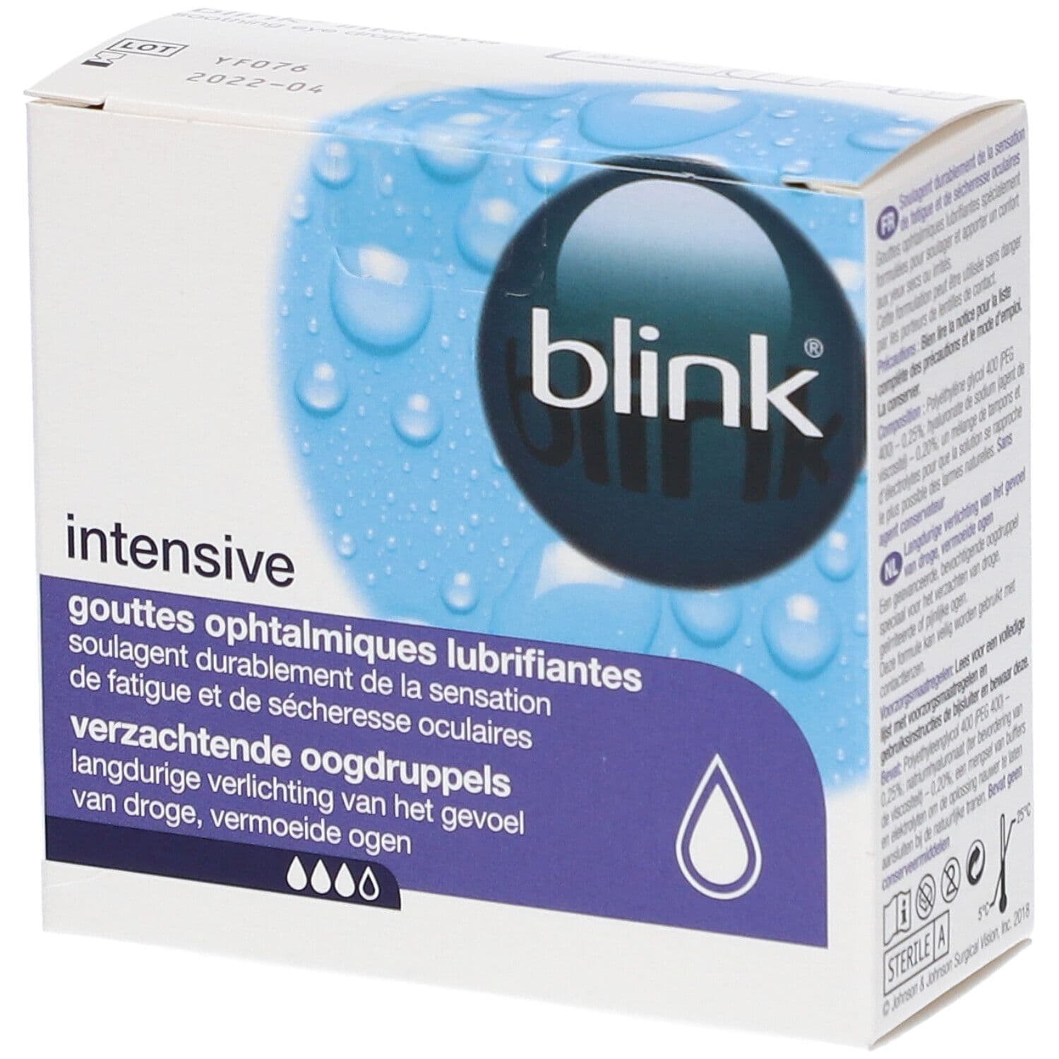 Intensive tears ampullen oogdruppels 20x0,4 ml Unidosis-pipetten