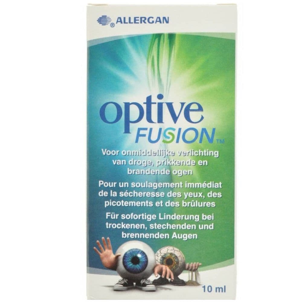 Optive Fusion Steriele Oplossing Flacon 10 Oogdruppels