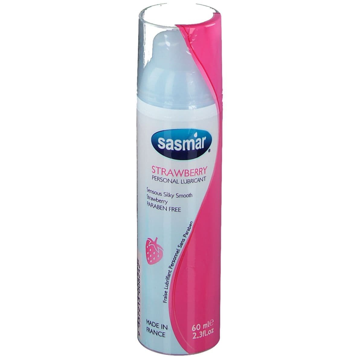Sasmar® Personal Lubricant Strawberry 60 Gel
