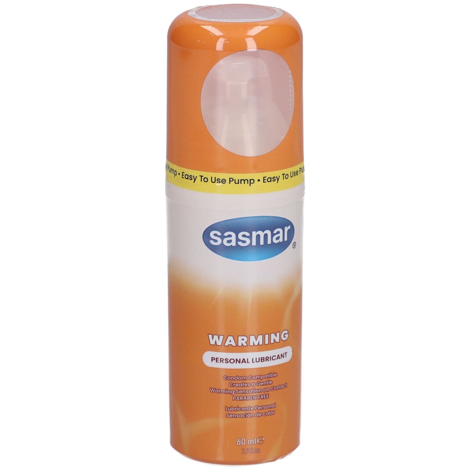 Sasmar® Personal Lubricant Warming 60 Gel