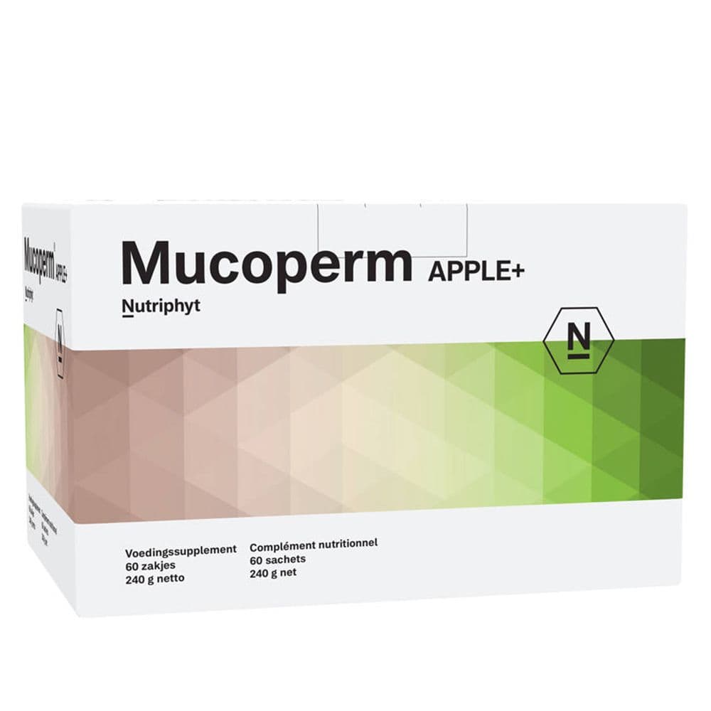 Nutriphyt Mucoperm Apple+ 60x4 Zakje