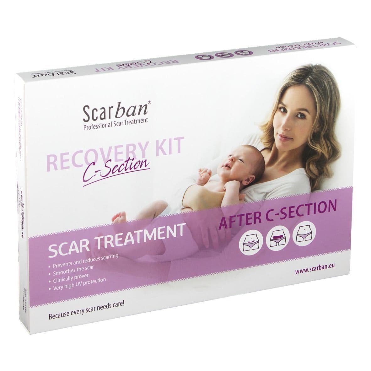 Scarban Elastic Siliconeverband Keizersnede 1 Verband