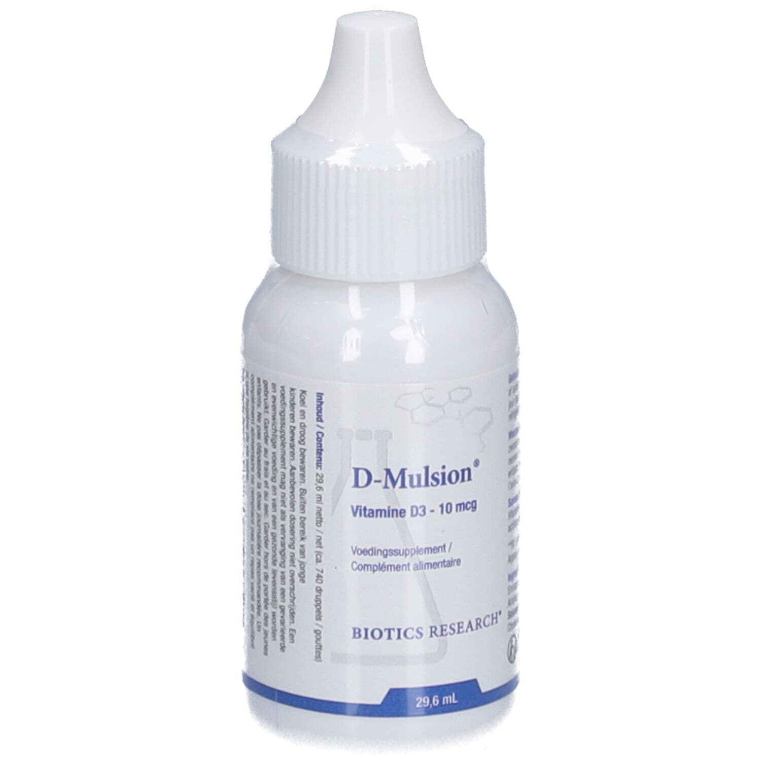 Biotics Research® D-Mulsion® 29,6 Druppels