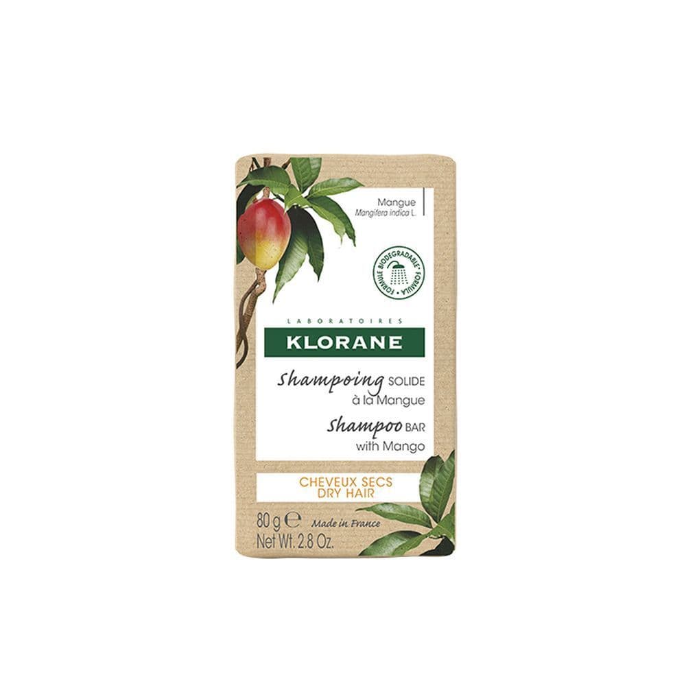 Klorane Mango Shampoobar | Nourrissant droog haar 80 Shampoo
