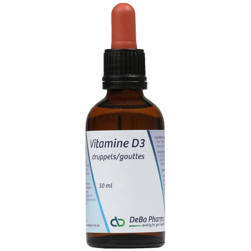 DeBa Pharma Vitamine D3 400IU 50 Orale druppels