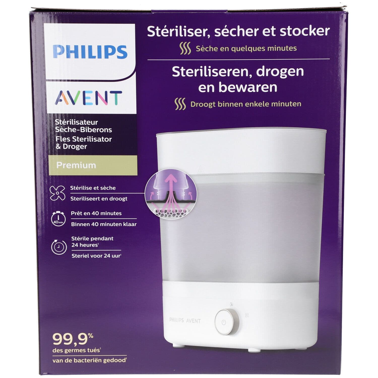 Philips Avent Sterilisator SCF293/00 1 Apparaat