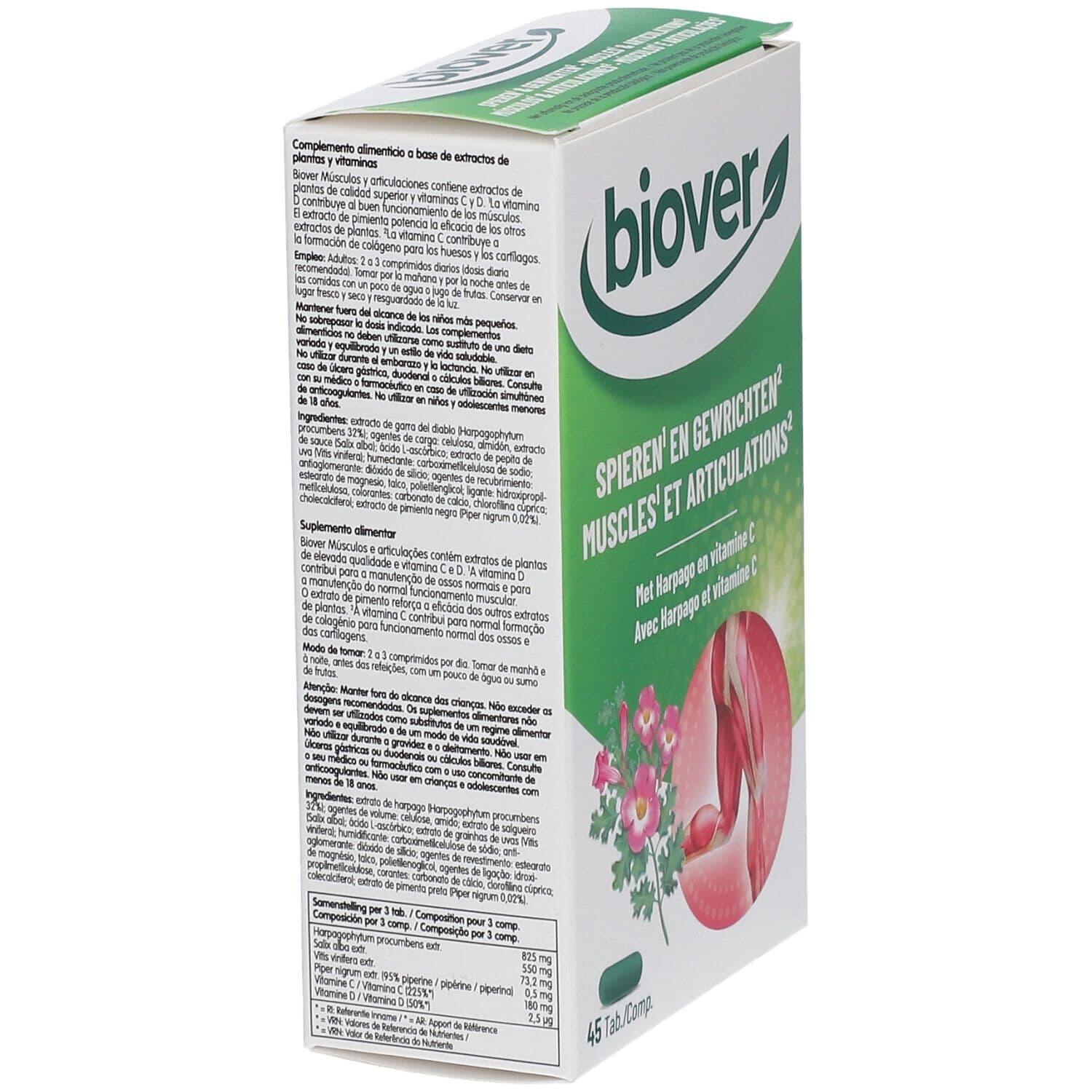Biover Spieren & Gewrichten 45 St Tabletten view 2