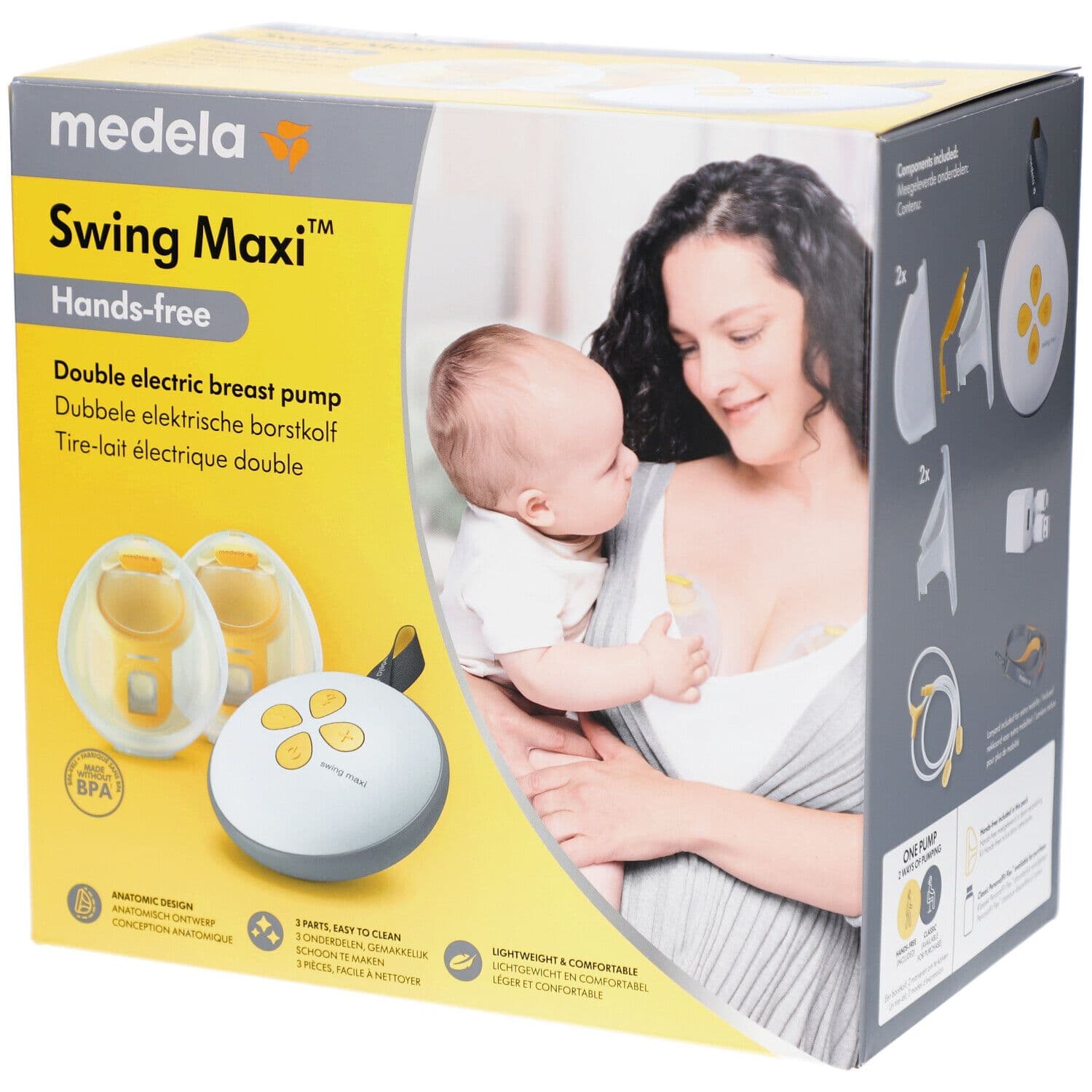 Medela Swing Maxi™ Hands-free Elektrische Borstkolf 1 Apparaat