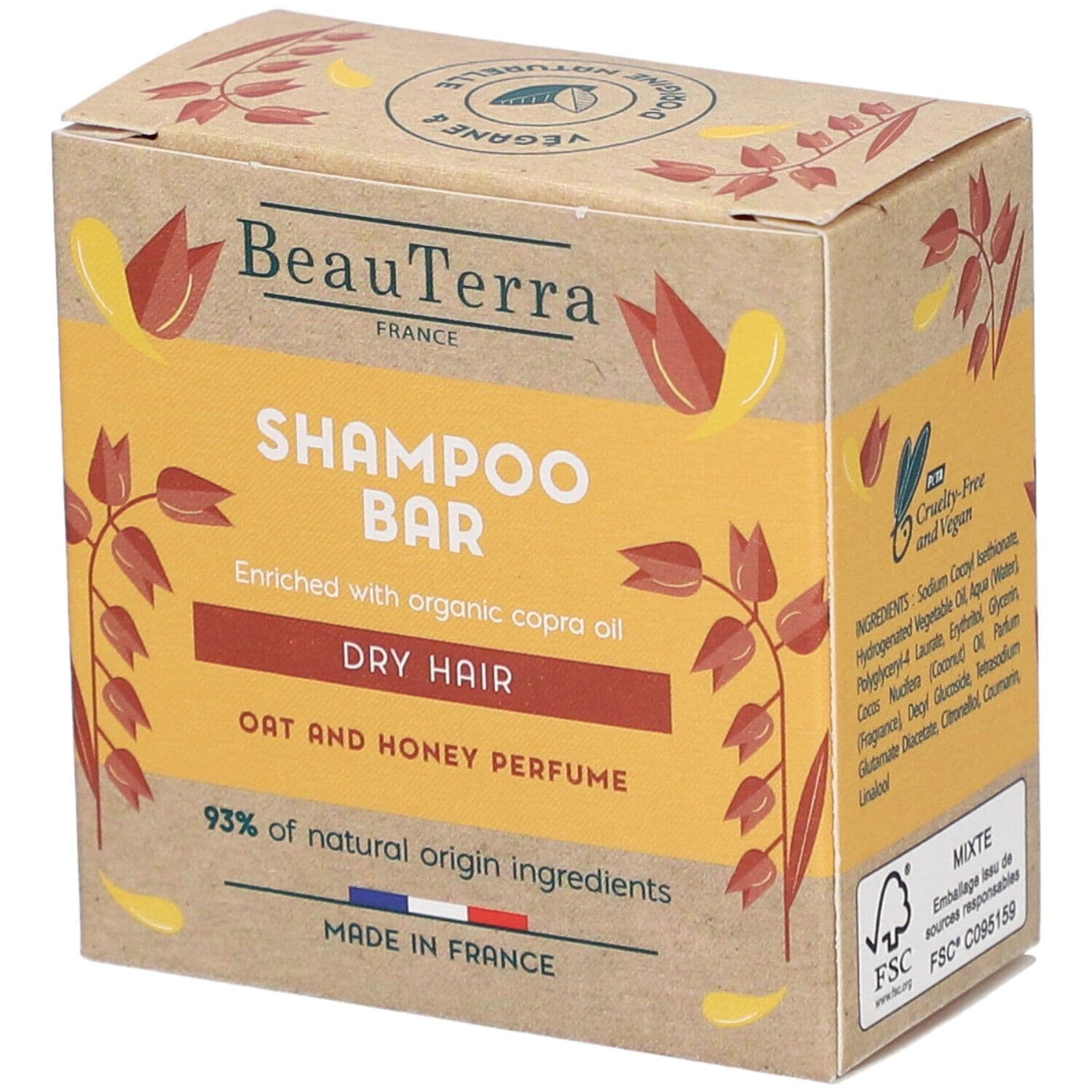 BeauTerra Vaste Shampoo - Droog en Beschadigd Haar 75