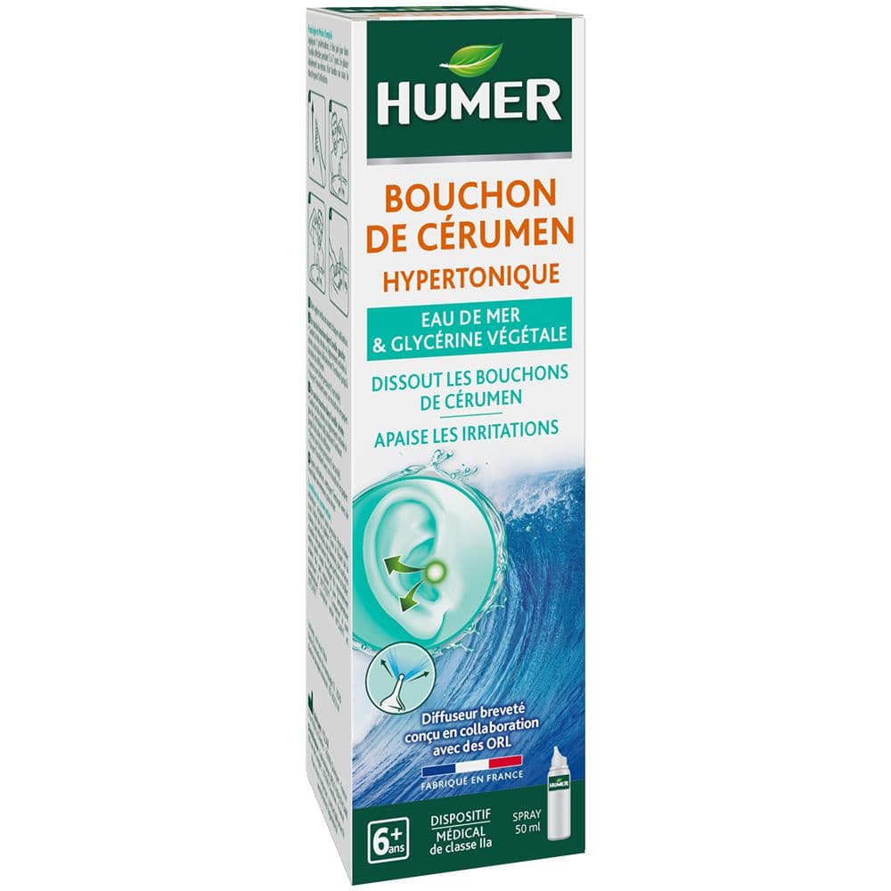 Humer Hypertonische Oorsmeerverwijderaar Spray 50 Oordruppels