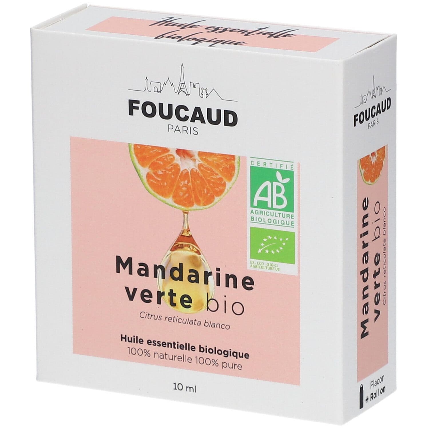 FOUCAUD Huile Essentielle Mandarine verte bio 10 Huidolie