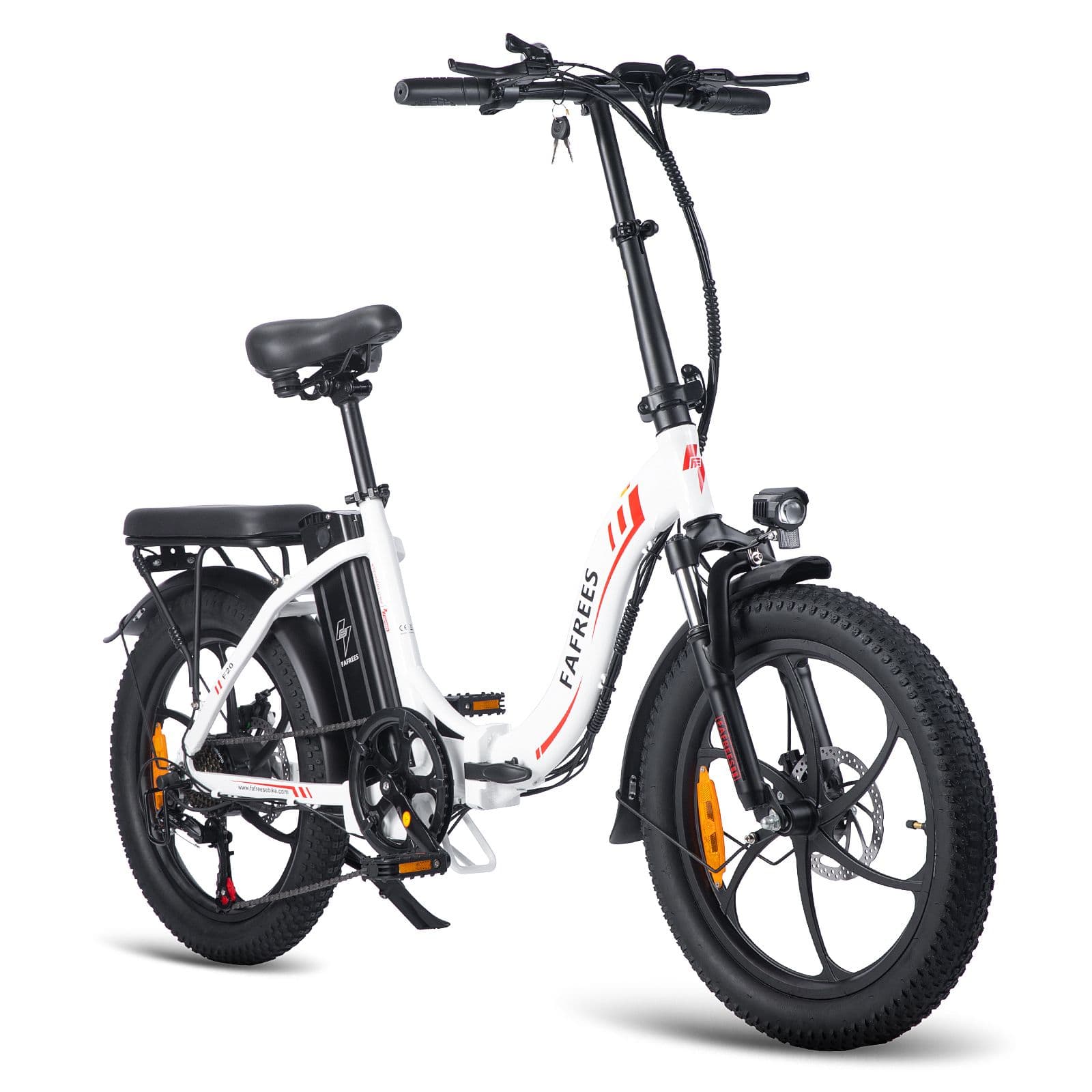 FAFREES F20 Opvouwbare elektrische fiets, 250W motor, 36V 18Ah accu 1