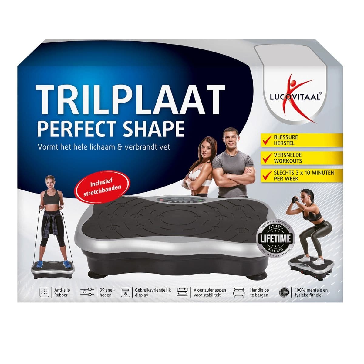 lucovitaal - Trilplaat Perfect Shape 1