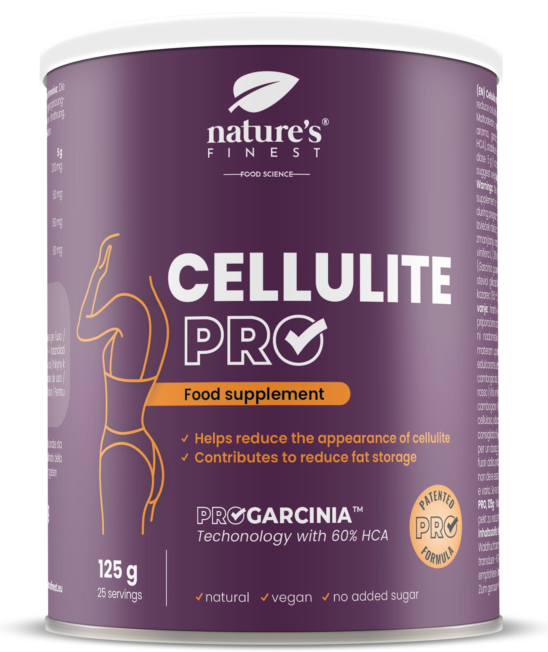 Nature’s Finest Cellulite PRO 125 Poeder