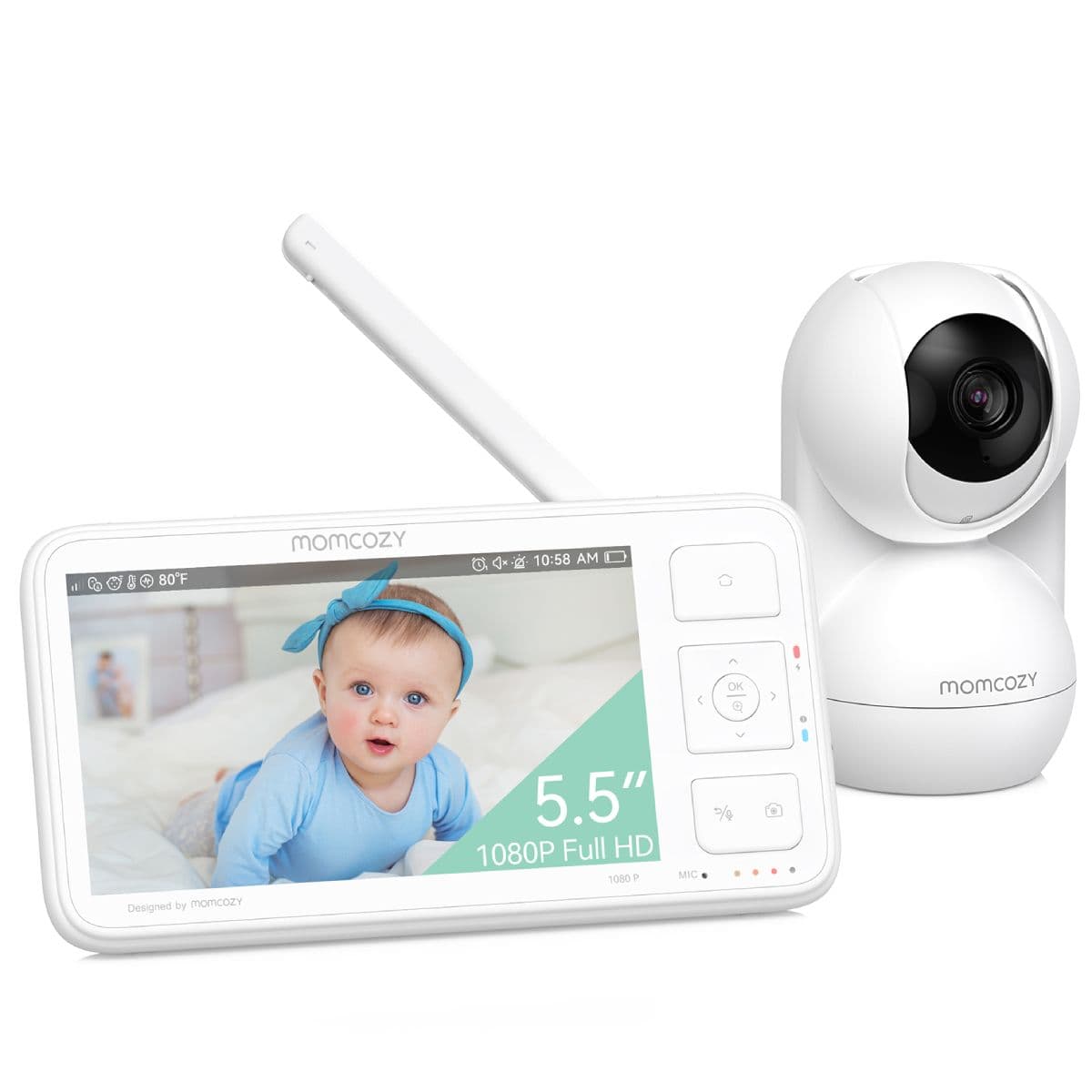 Momcozy video-babyfoon BM03 5,5 inch 1