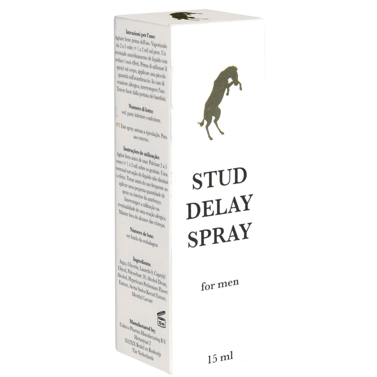 Cobeco Pharma *Stud Delay Spray* voor mannen 0,015 Spray