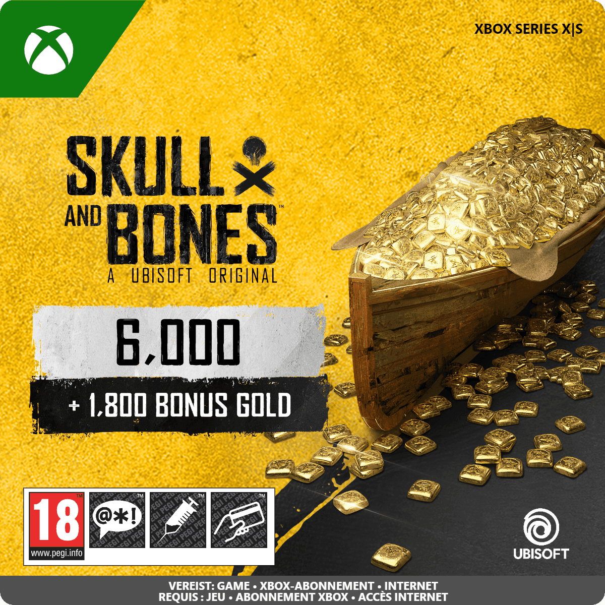Skull and Bones 7800 Gold
