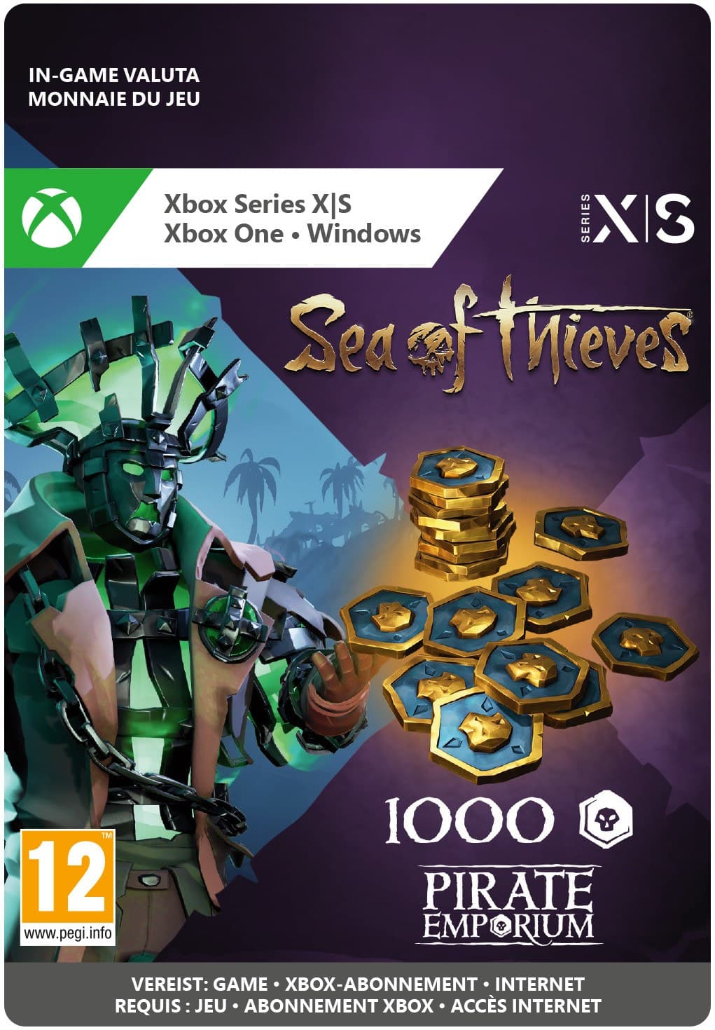 1000 Coins  Sea of Thieves Seafarer’s Ancient Coin Pack