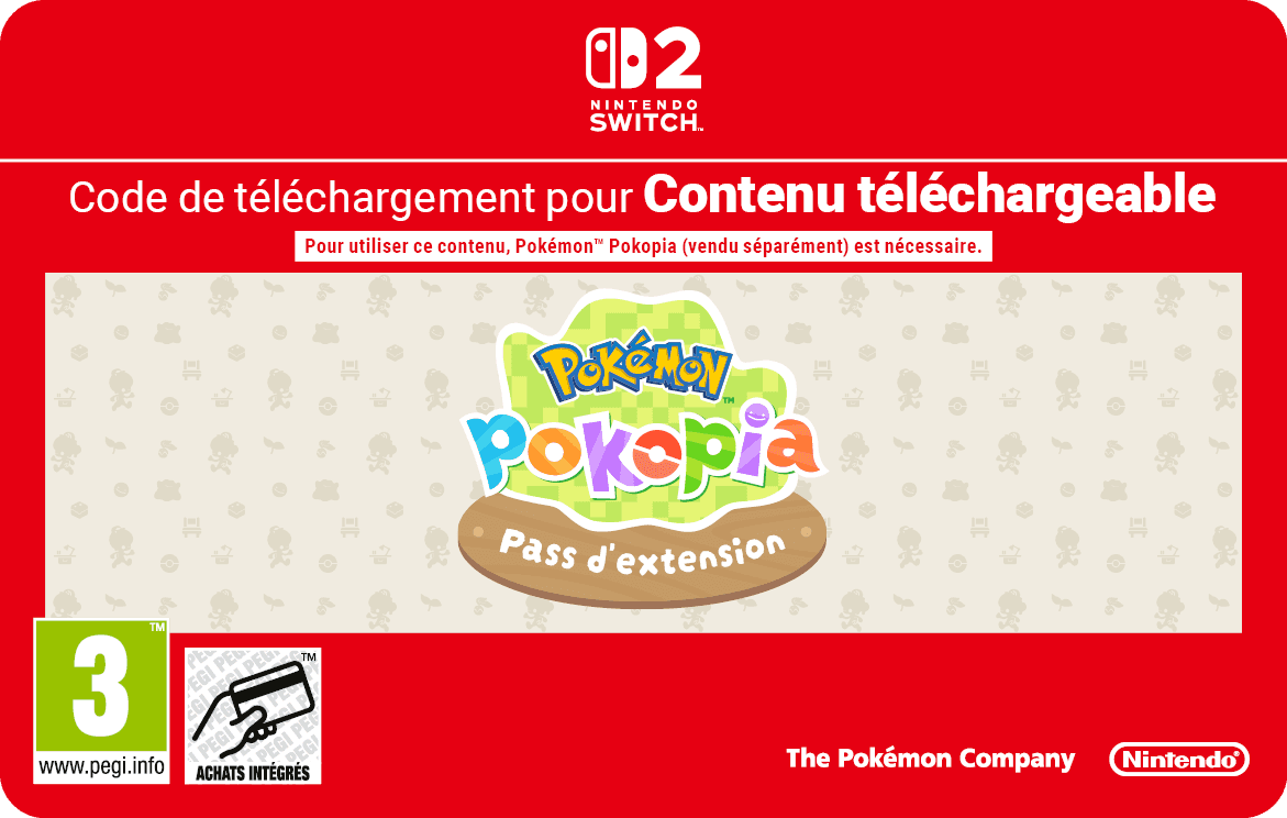 Pass d'extension de Pokémon Pokopia