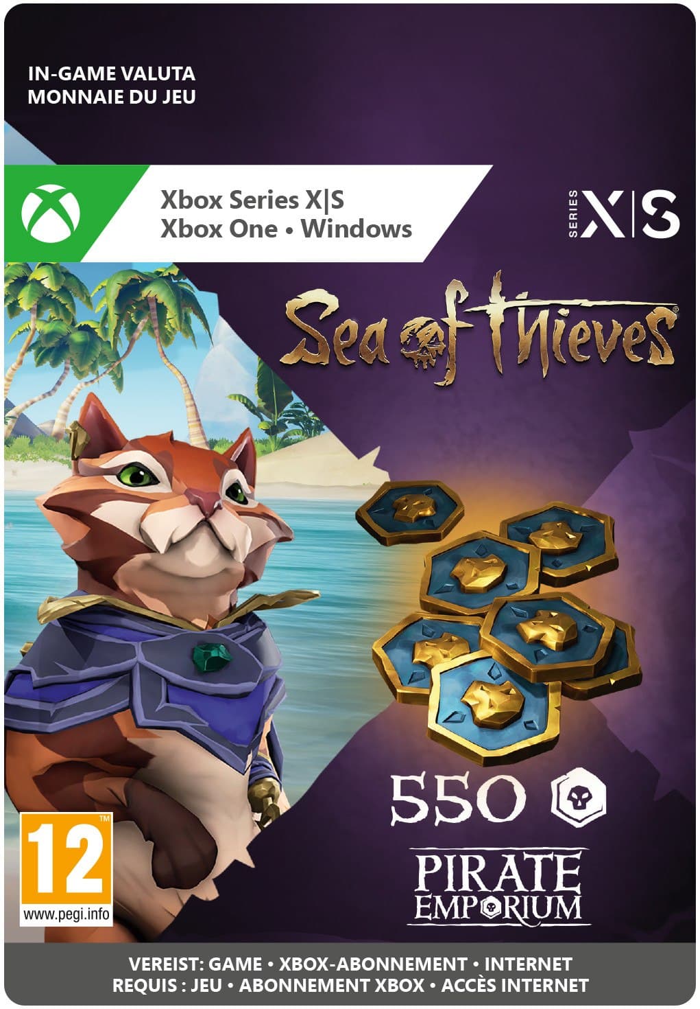 550 Coins  Sea of Thieves Castaway’s Ancient Coin Pack