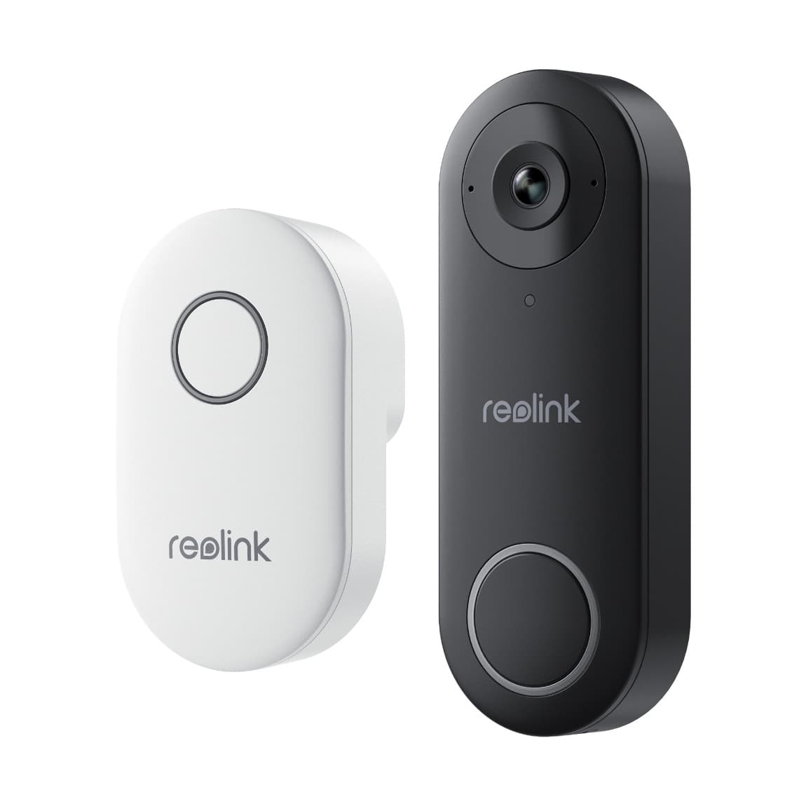 Reolink D340W Video Doorbell - bedrade 2K videodeurbel met gong - zwart
