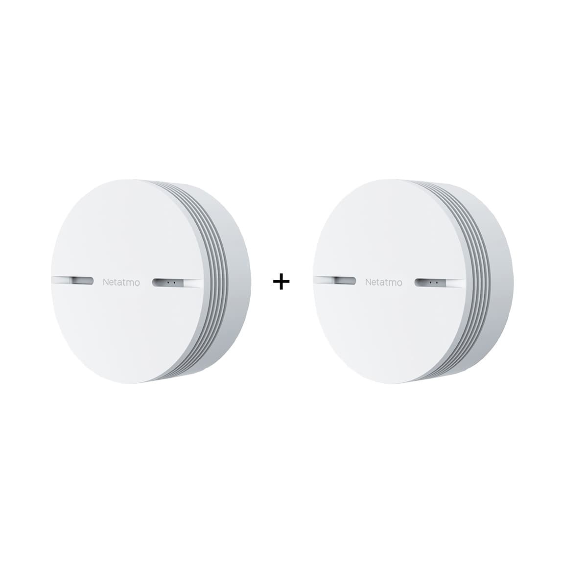 Netatmo Slimme Rookmelder 2-pack - Wit