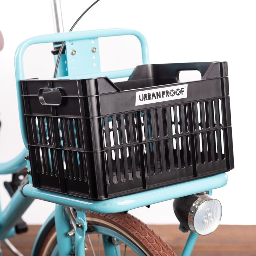 Fietskrat Recycled Junior 10L Zwart - Beschadigd