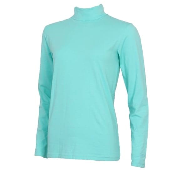 Campri Campri Dames - Skipully - shirt met col - Aruba Blue