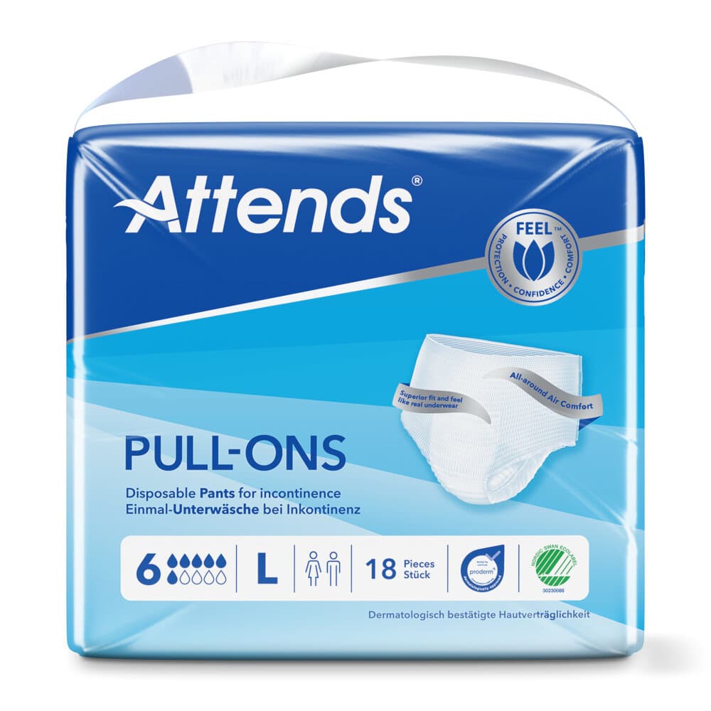 Attends Pull-ons 6 maat L 18 Stuks