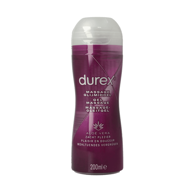 Durex Massageolie en glijmiddel 2-in-1 aloe vera 200 Milliliter
