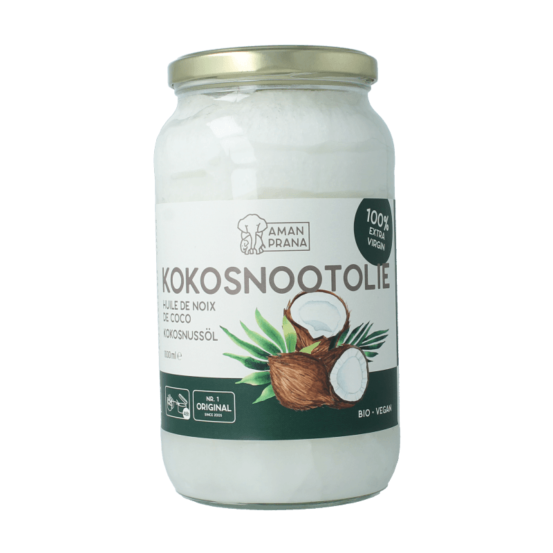 Amanprana Kokosnootolie bio 1000 Milliliter