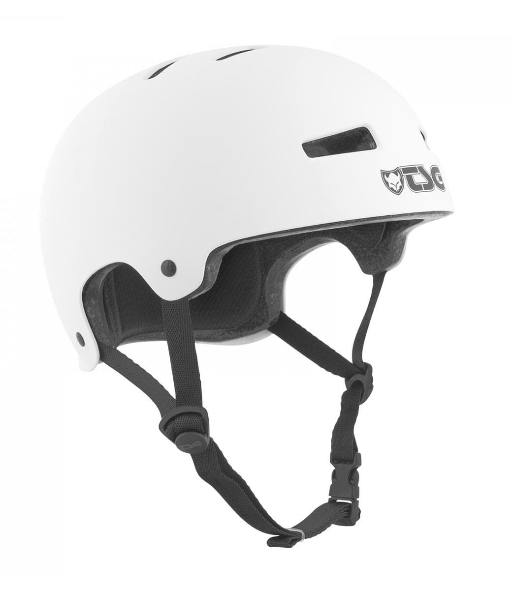 Evolution Helmet Solid Colors - Satin White