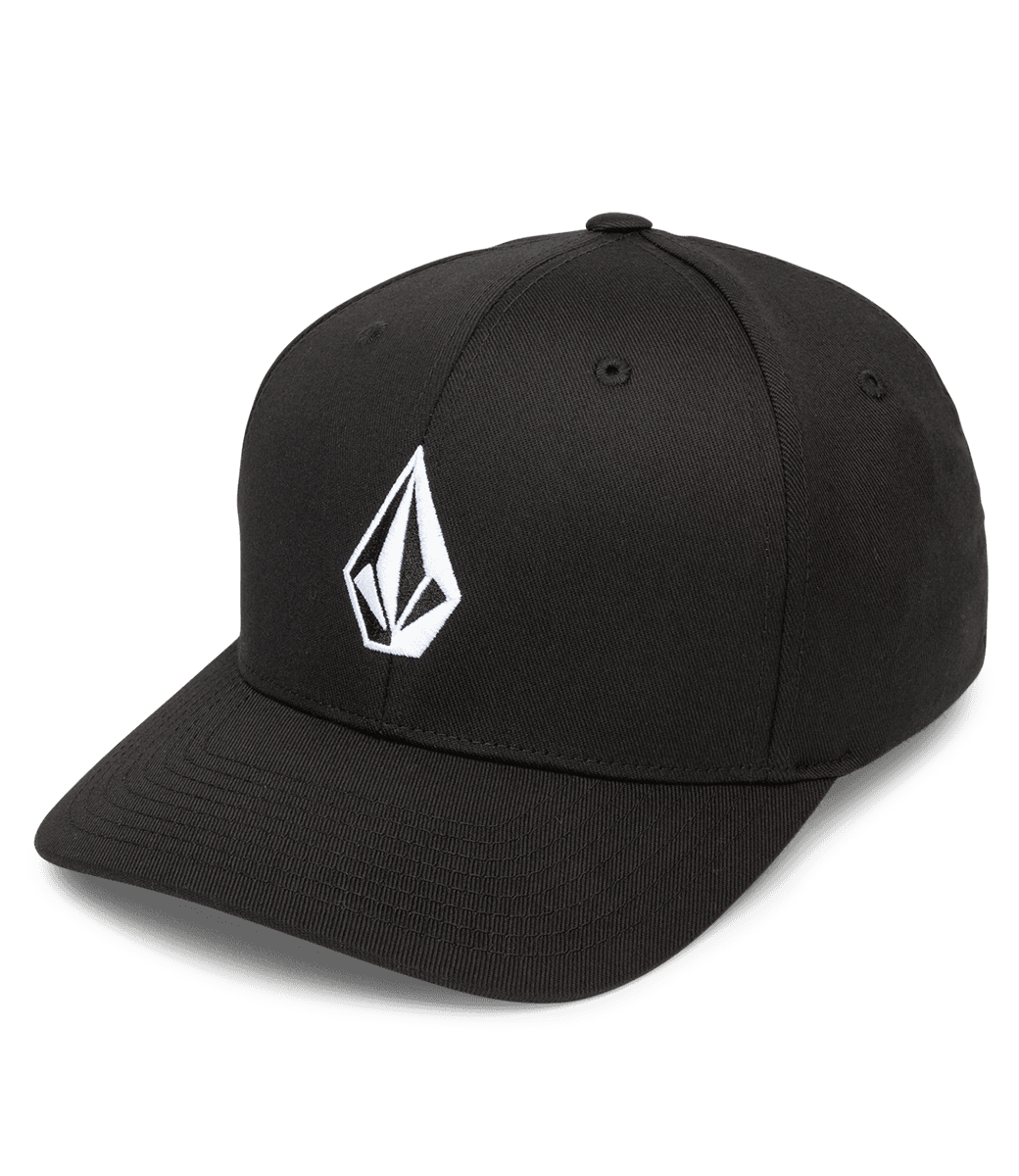 VOLCOM Full Stone Flexfit Hat - Black